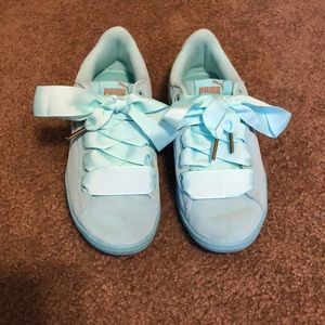 Discounted Shipping! Light Aqua Blue Puma